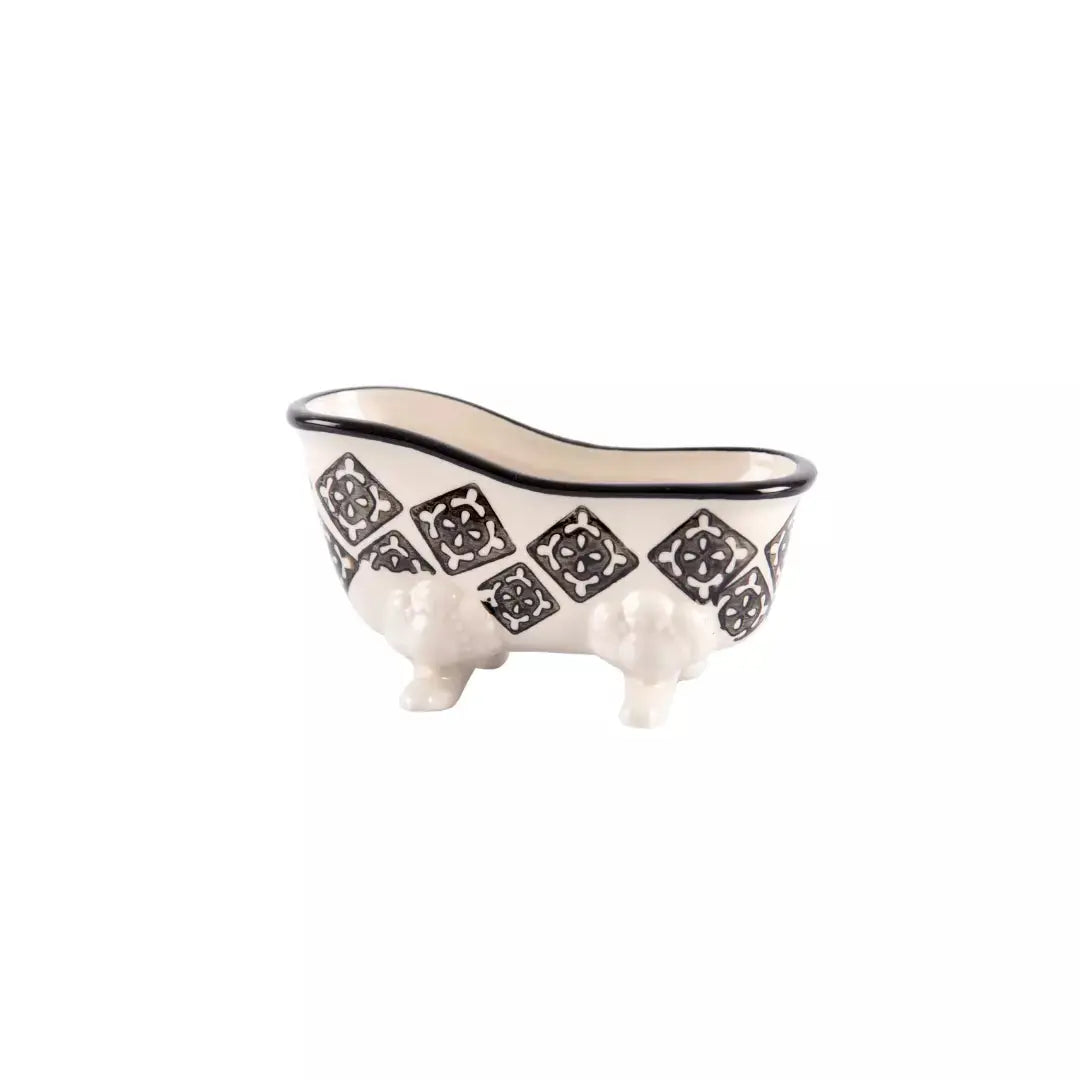 Porte Savon Baignoire Noir Éffluves Provençales