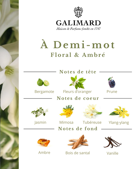 À Demi-mot- GALIMARD Éffluves Provençales