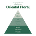 Bougie Oriental Floral 230ml Éffluves Provençales