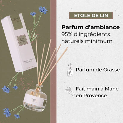 Bouquet Parfumé Étoile de lin 100ml Éffluves Provençales