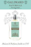 Eau de Cologne Naturelle - GALIMARD Éffluves Provençales
