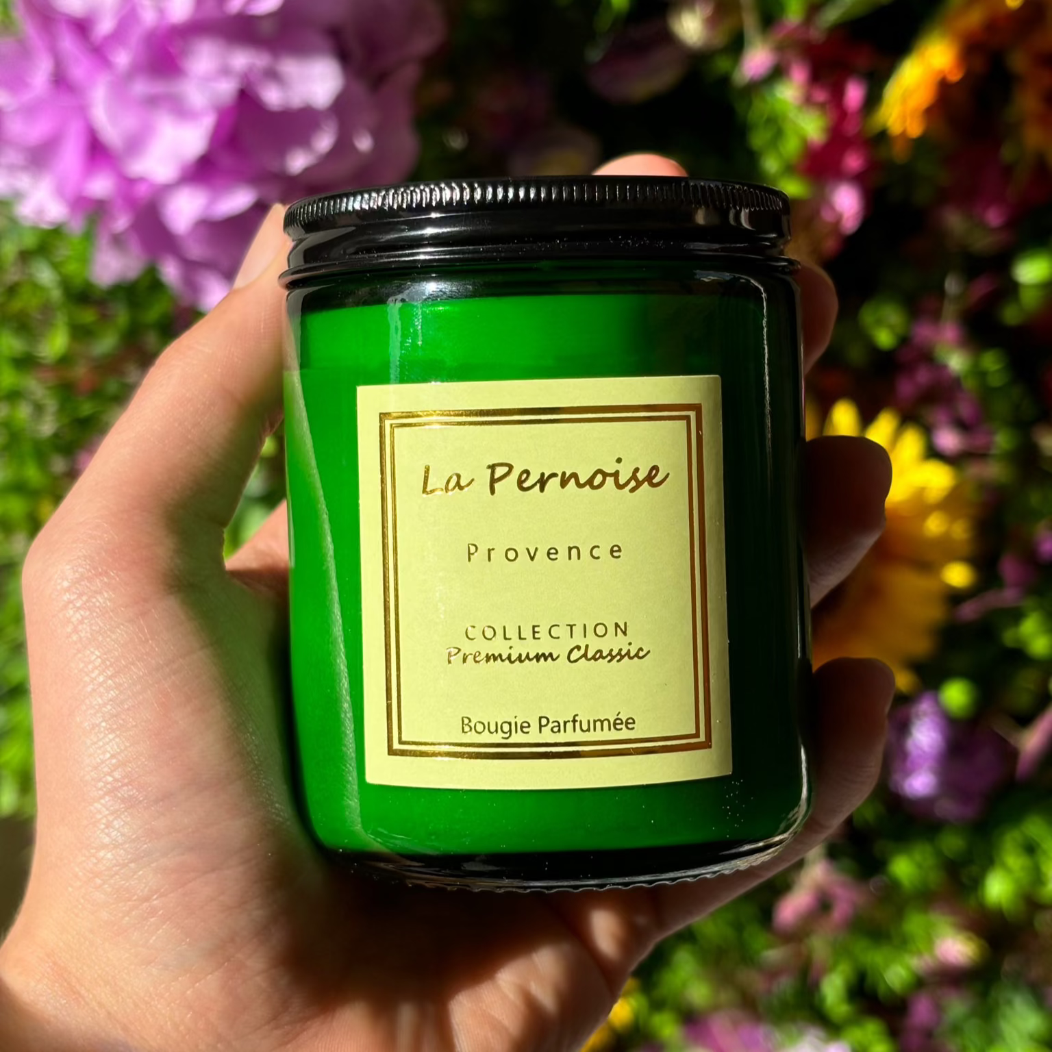 Bougie Héliotrope 230ml Éffluves Provençales