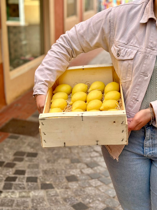 Savon trompe l'oeil citron 125gr Éffluves Provençales