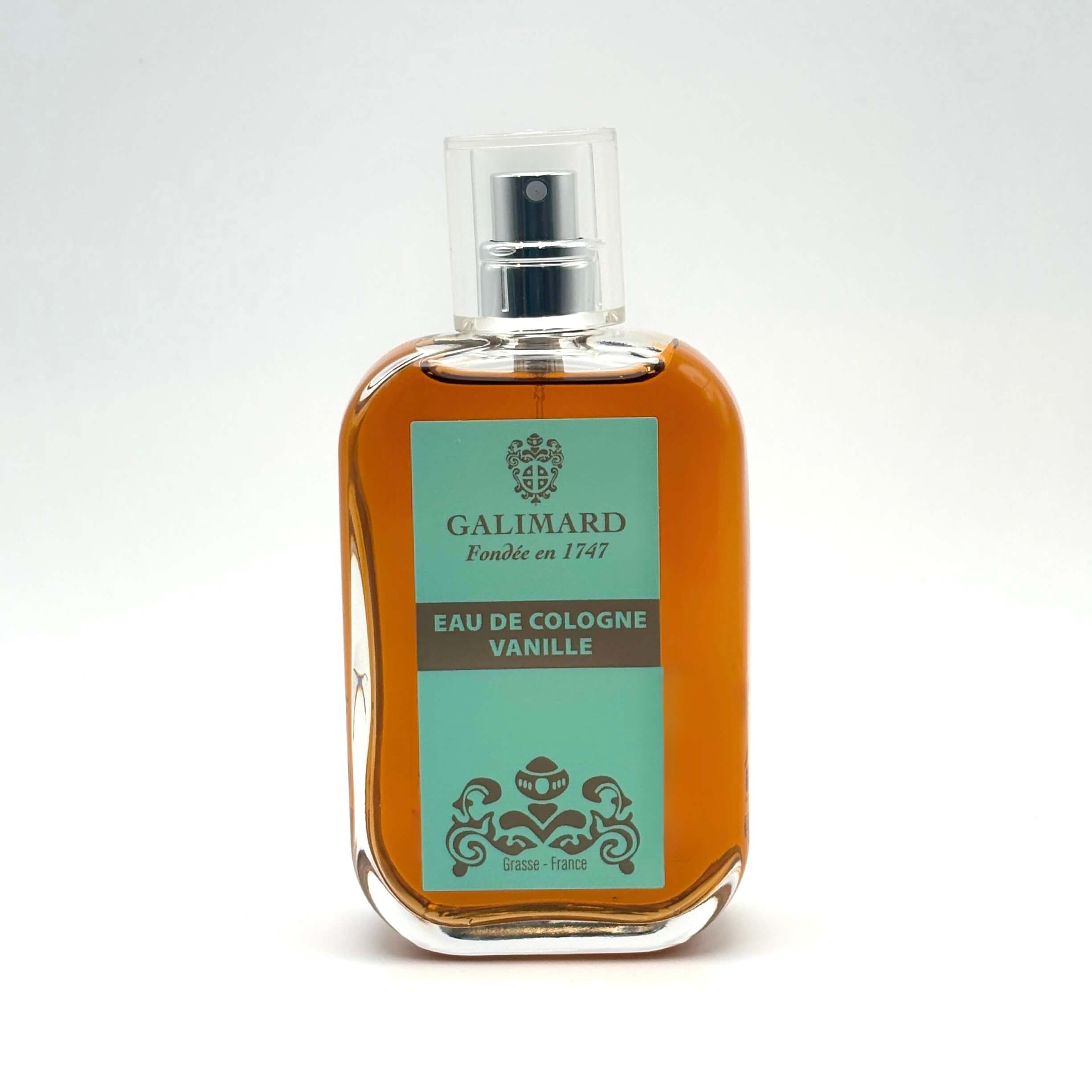 Eau de Cologne Vanille - GALIMARD Éffluves Provençales