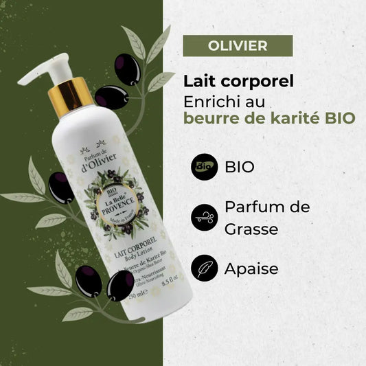 Lait corporel Olivier 250ml Éffluves Provençales