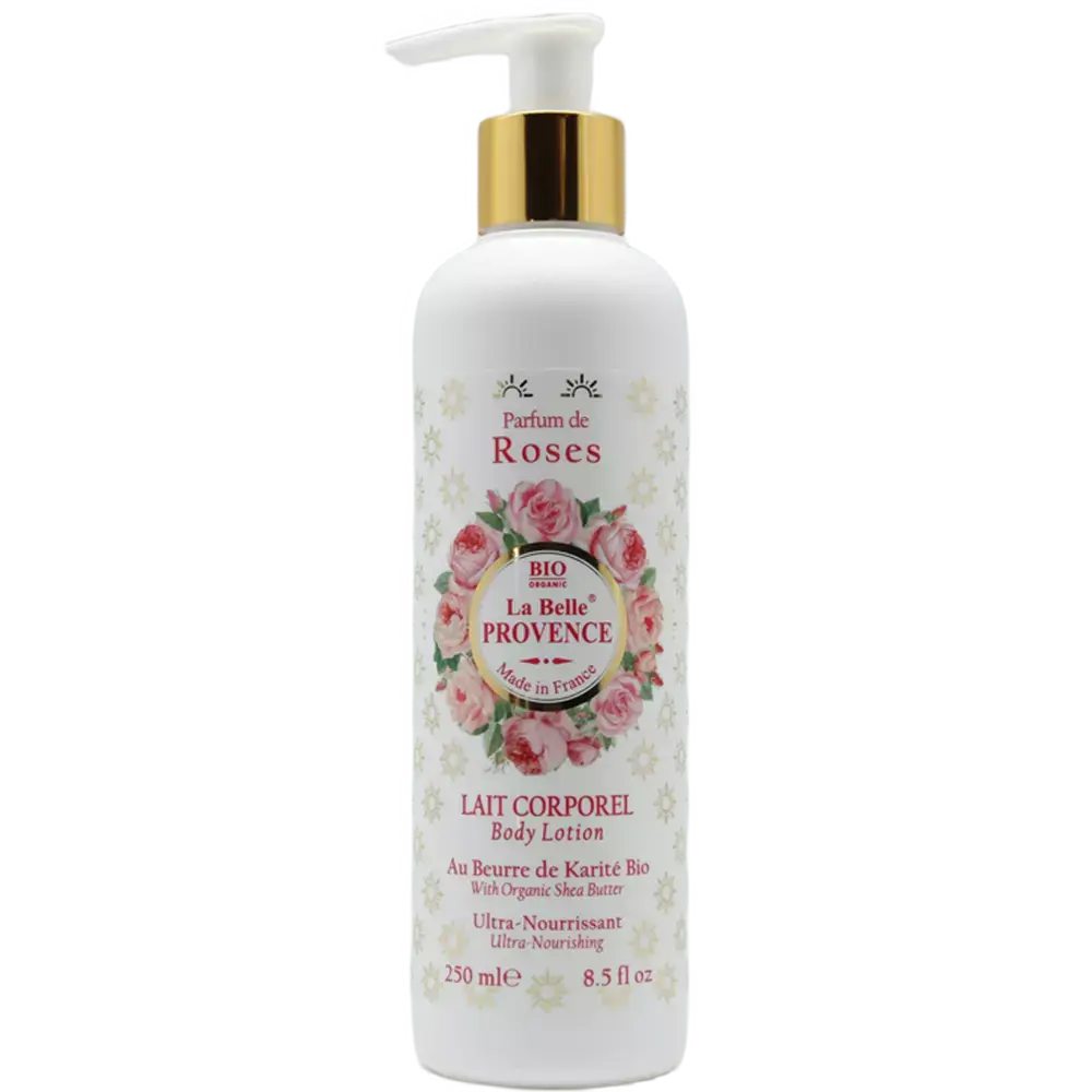 Lait corporel Roses 250ml Éffluves Provençales