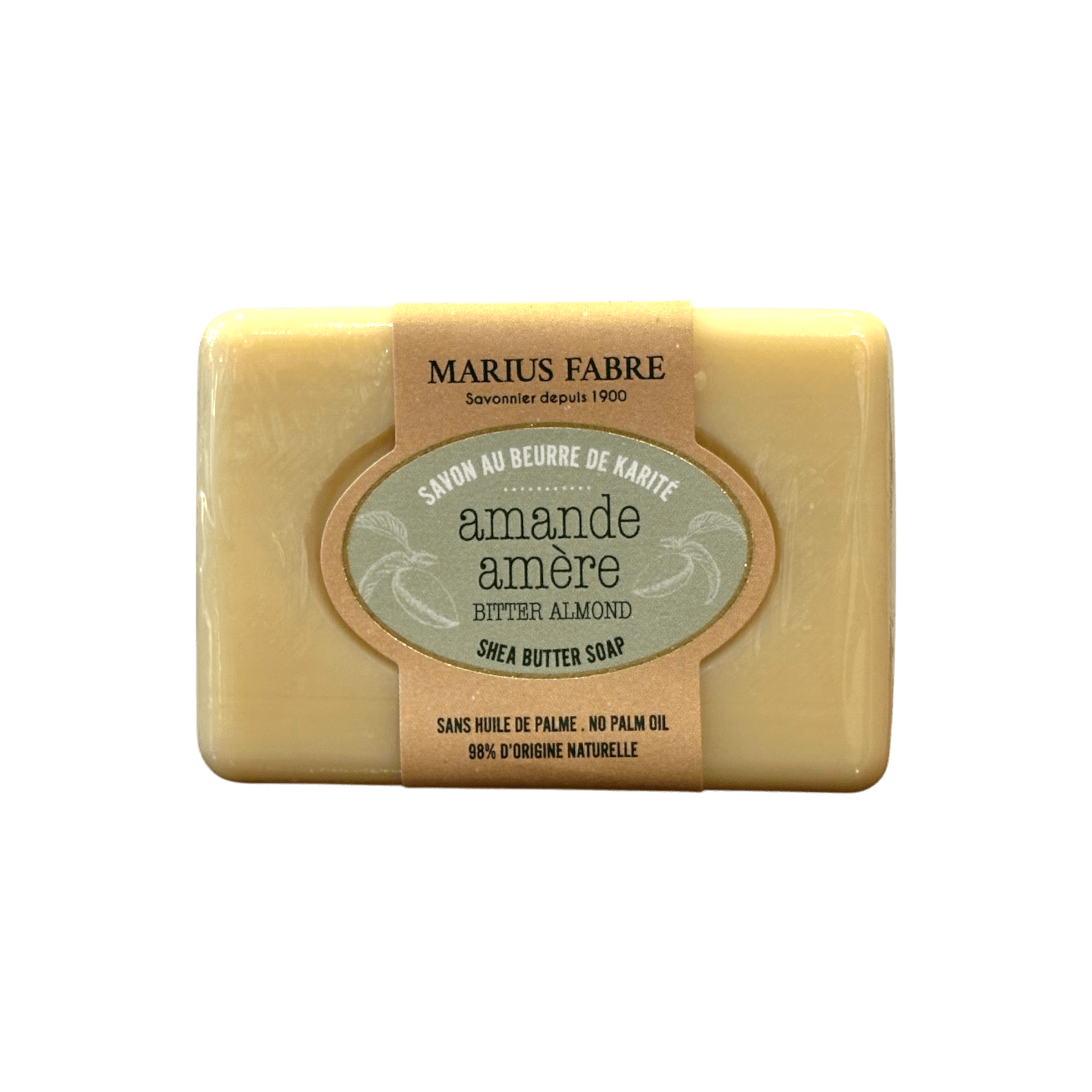 Savon Marius Fabre Amande amère 100gr Éffluves Provençales