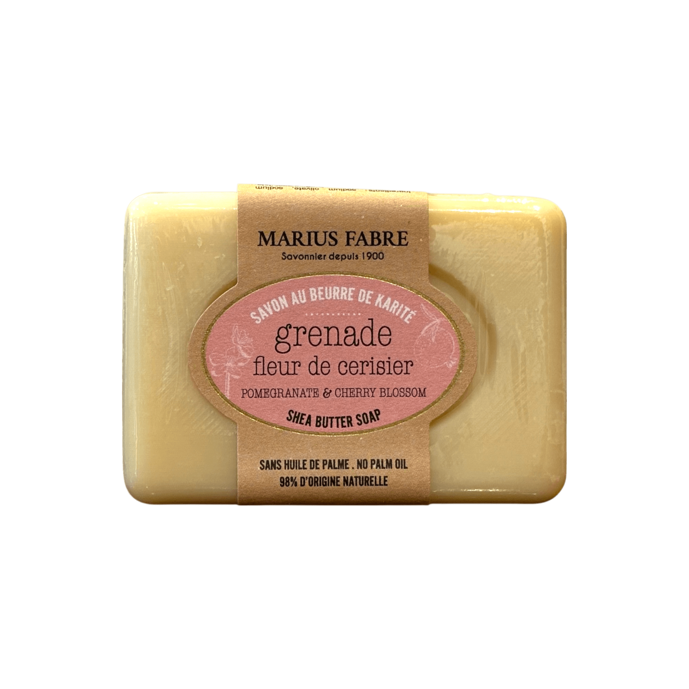 Savon Marius Fabre Grenade, Fleur de cerisier 100gr Éffluves Provençales