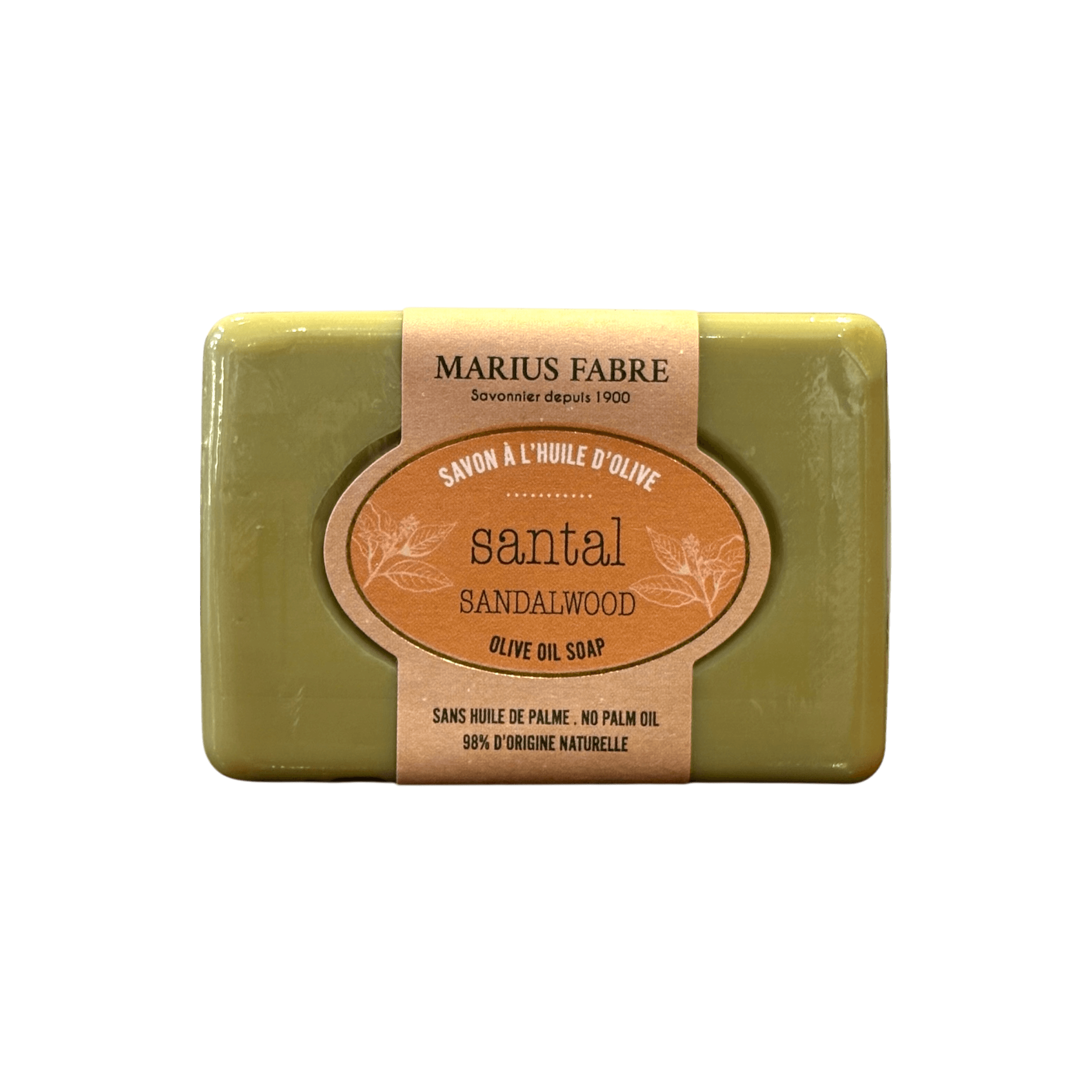 Savon Marius Fabre Santal 100gr Éffluves Provençales
