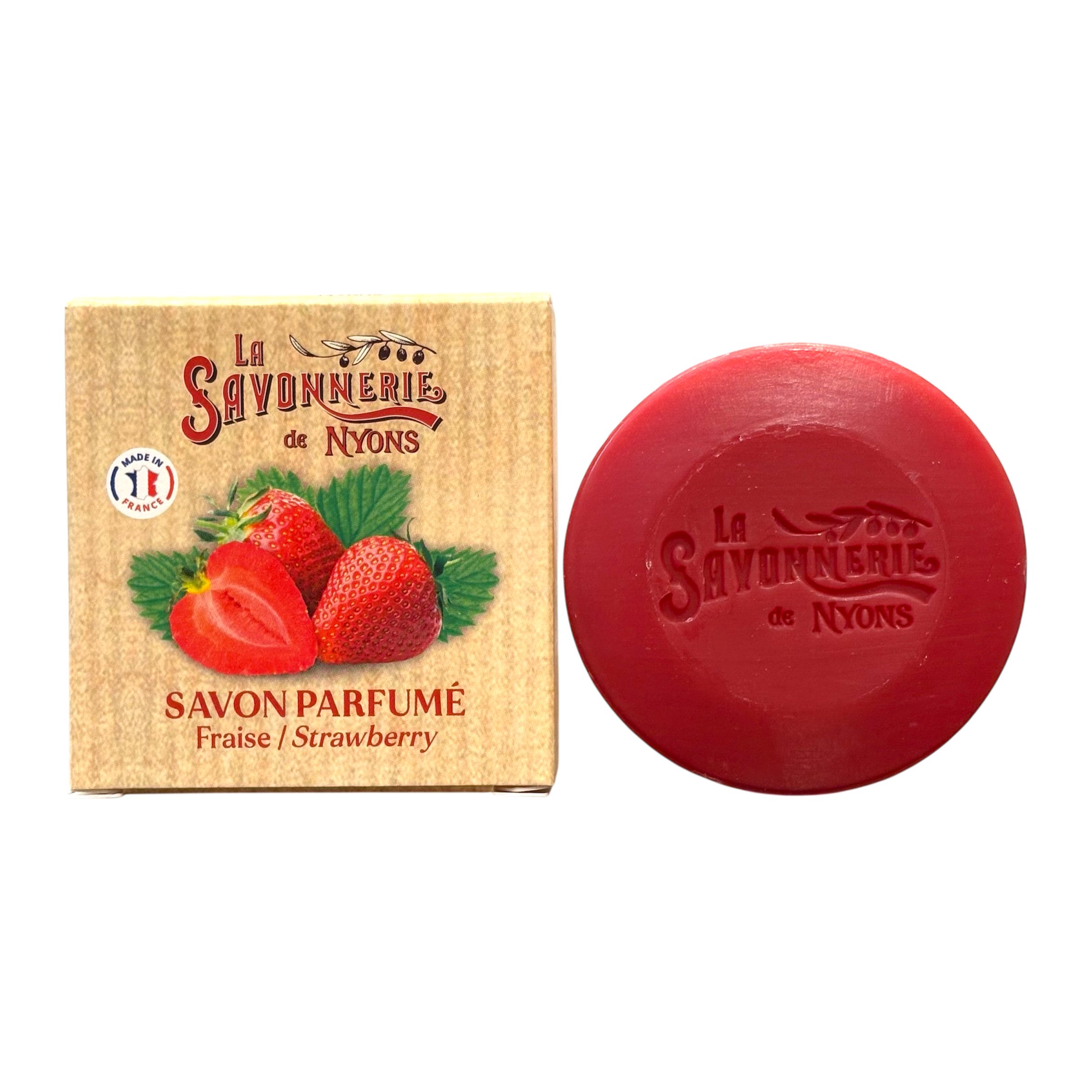 Savon Fraise étui 50g Éffluves Provençales