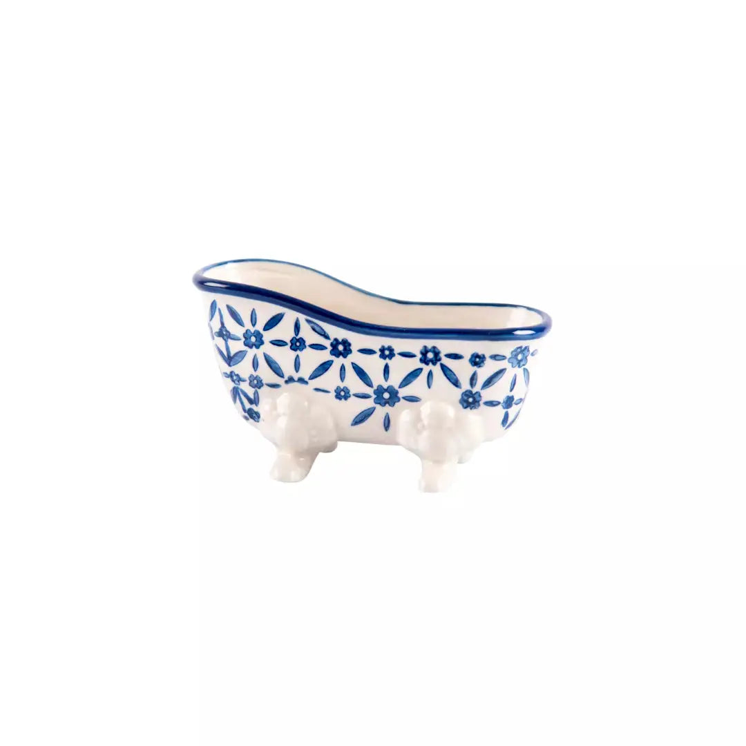 Porte Savon Baignoire Bleu Éffluves Provençales