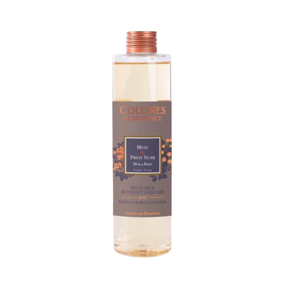 Recharge Bouquet – Musc et Fruit Noir (200 ml) Éffluves Provençales