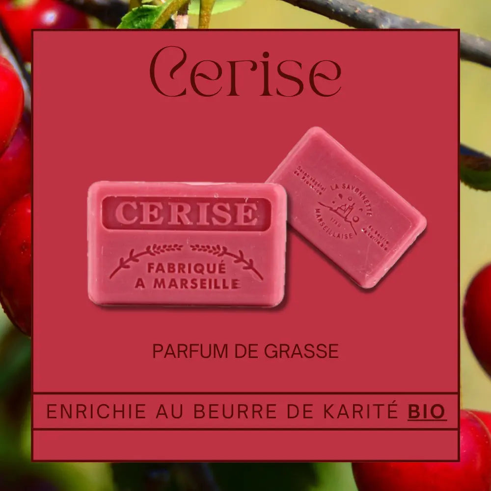 Savon Cerise 125gr Éffluves Provençales