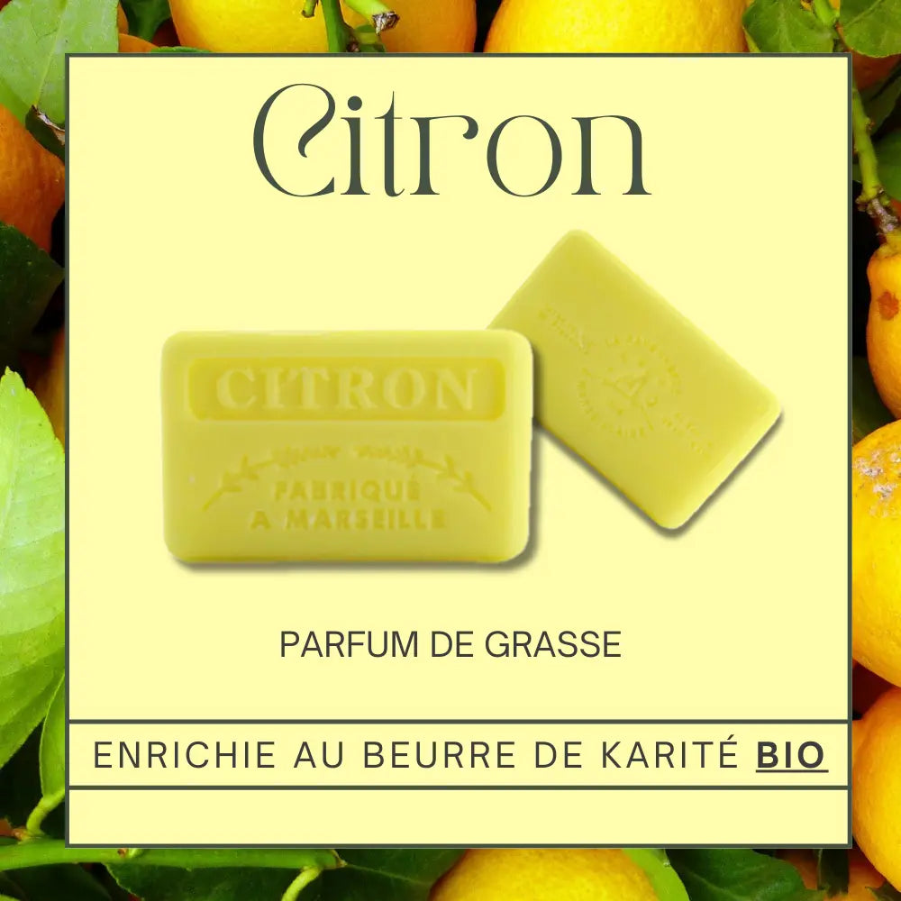 Savon Citron 125gr Éffluves Provençales