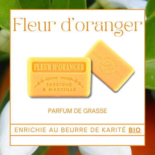 Savon Fleur d'Oranger 125gr Éffluves Provençales