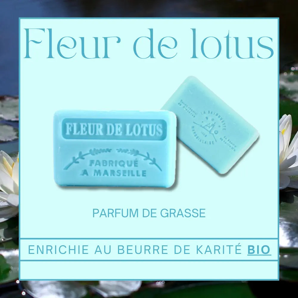 Savon Fleur de lotus 125gr Éffluves Provençales