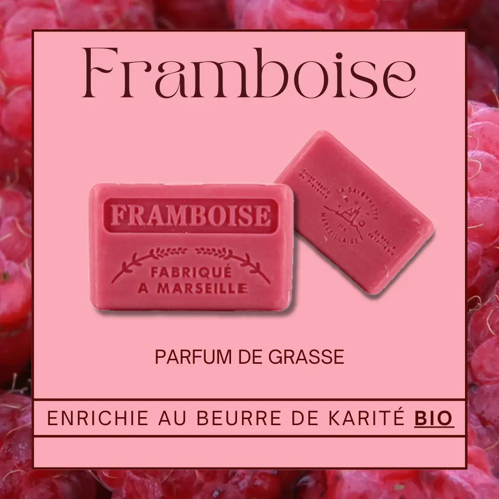 Savon Framboise 125gr Éffluves Provençales