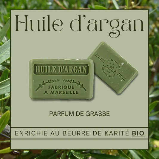 Savon Huile d'argan 125gr Éffluves Provençales