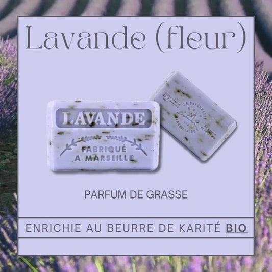 Savon Lavande (fleur) 125gr Éffluves Provençales