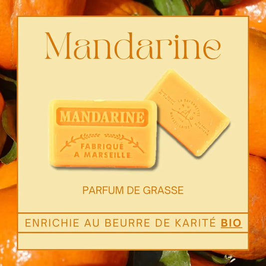 Savon Mandarine 125gr Éffluves Provençales