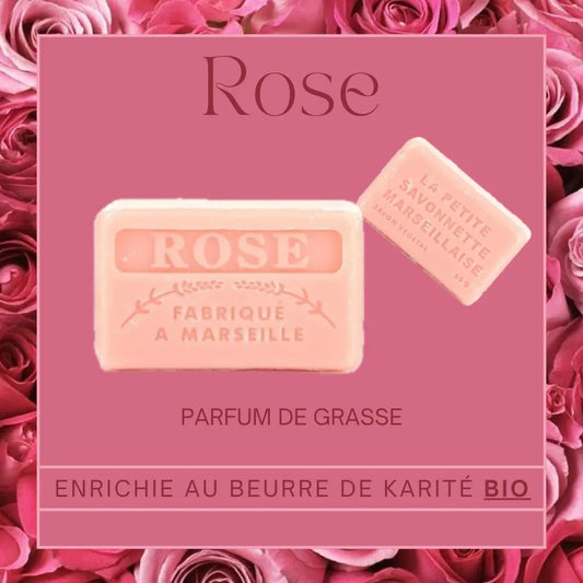 Savon Rose 60gr - Éffluves Provençales