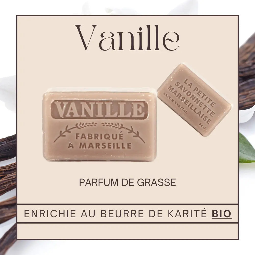 Savon Vanille 60gr Éffluves Provençales