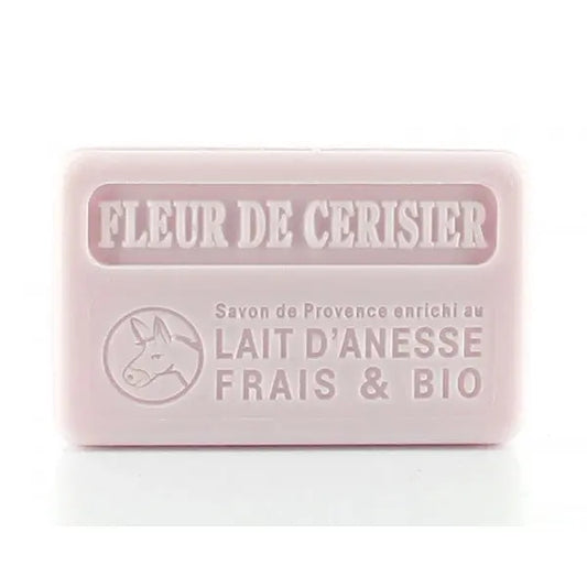 Savon au lait d'ânesse 100gr (Fleur de Cerisier) Éffluves Provençales