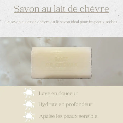 Savon au lait de chèvre 100gr Éffluves Provençales