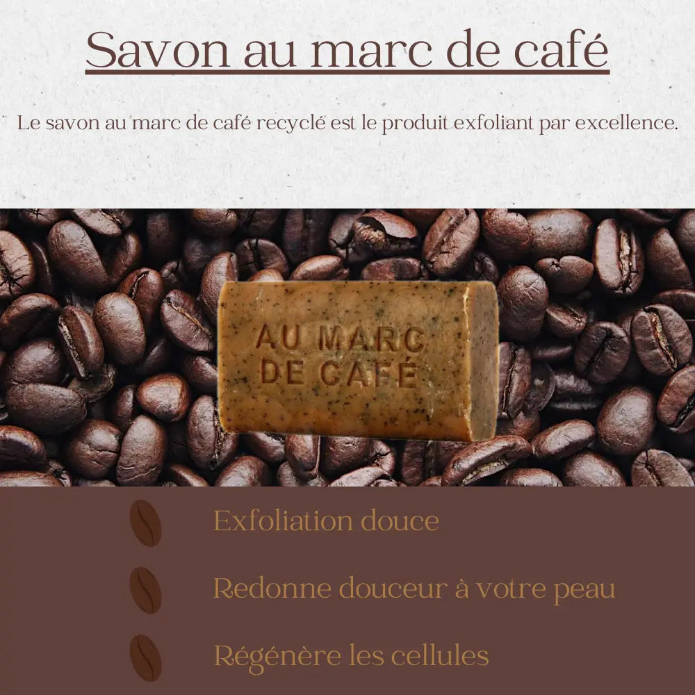 Savon au marc de café exfoliant 100gr Éffluves Provençales