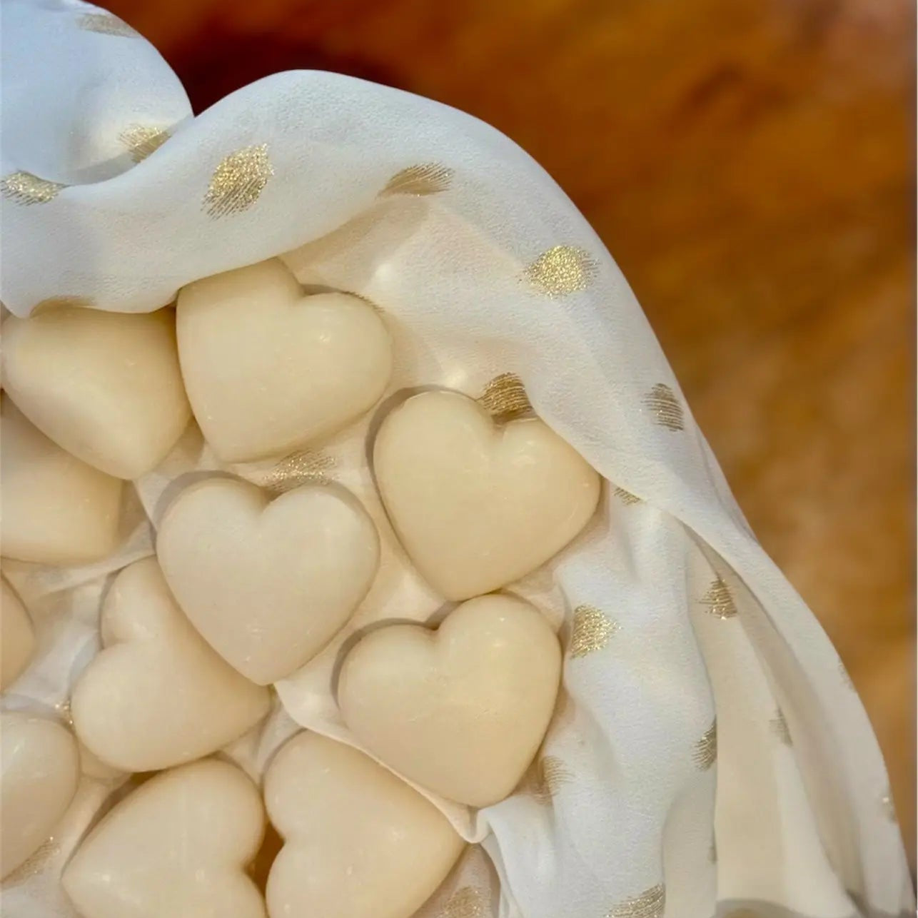 Savon coeur Fleur de Coton 25gr NYONS (Copie) Éffluves Provençales