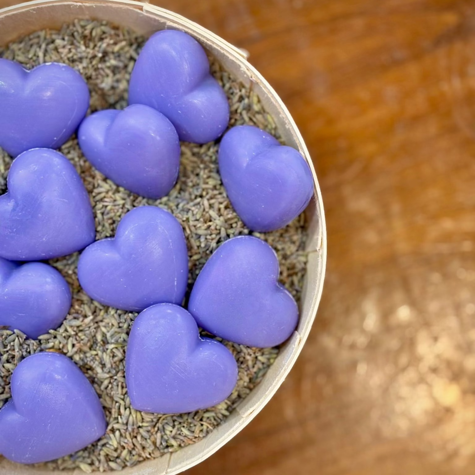 Savon coeur Lavande 25gr NYONS Éffluves Provençales