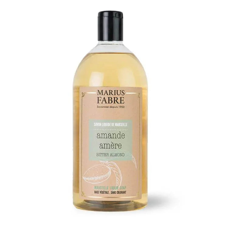 Savon liquide de Marseille Amande amère, 1L Éffluves Provençales