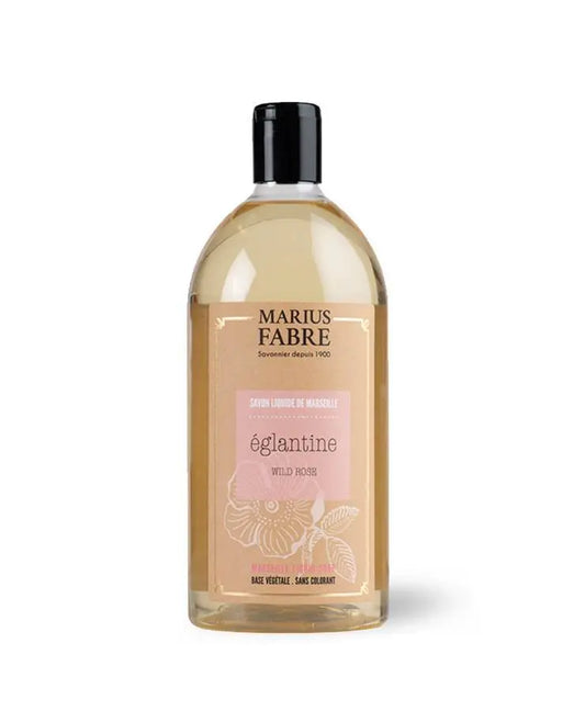 Savon liquide de Marseille Eglantine, 1L Éffluves Provençales