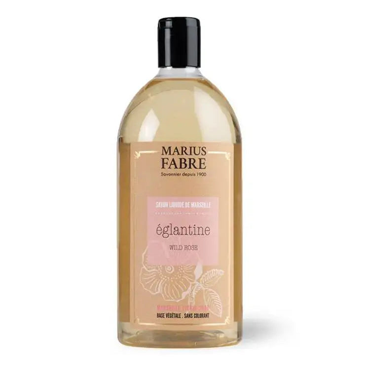Savon liquide de Marseille Eglantine, 1L Éffluves Provençales