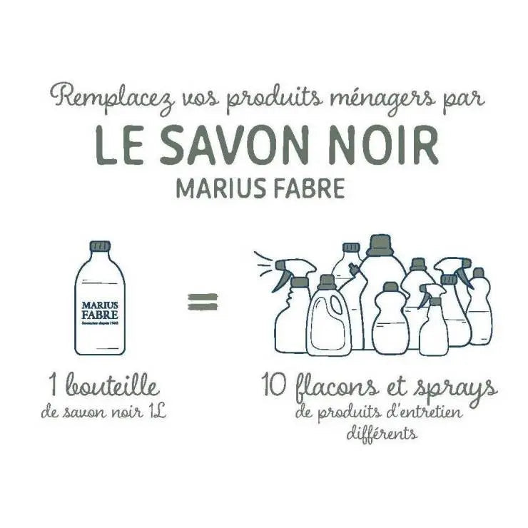 Savon noir liquide à l'huile d'olive, 500 ml Éffluves Provençales