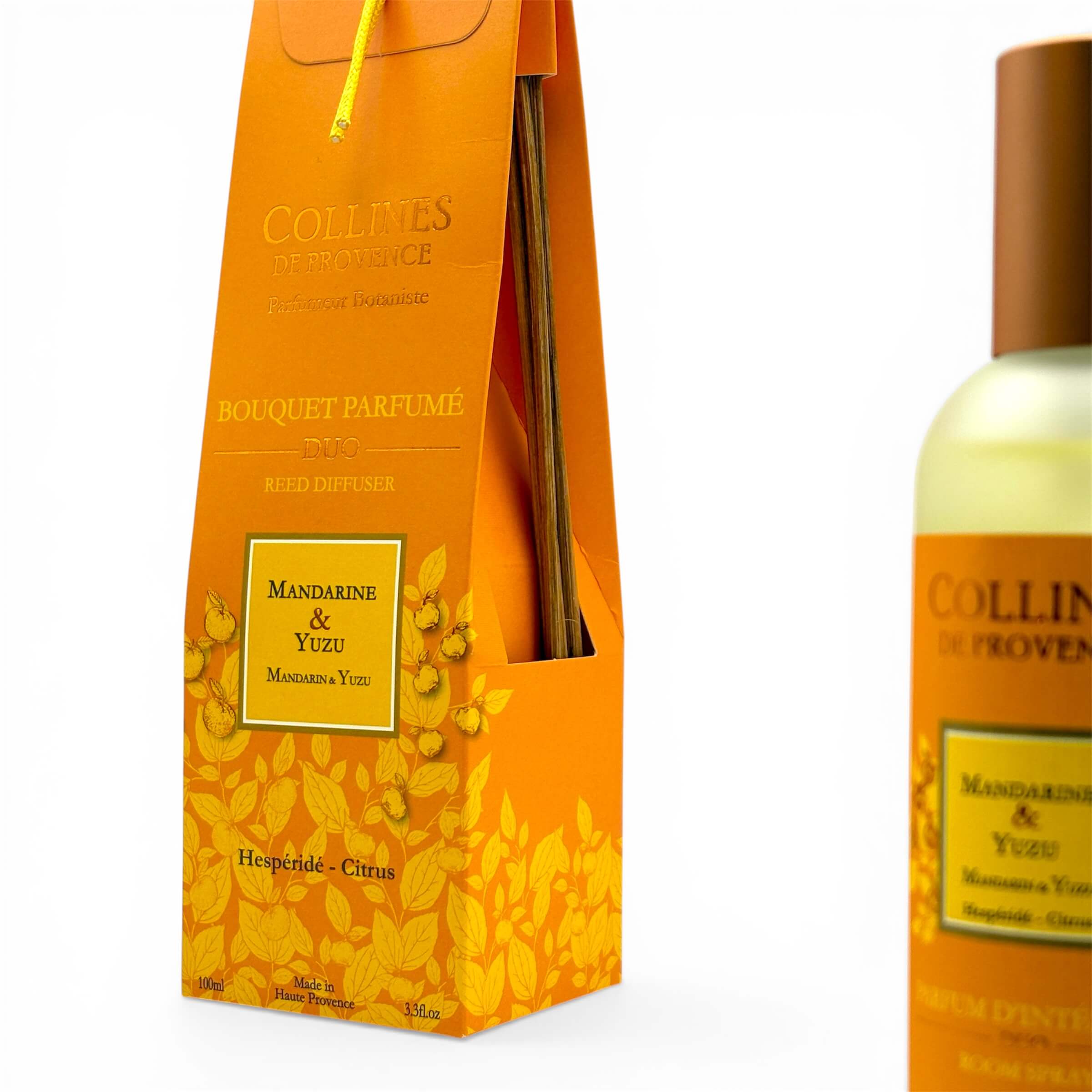 Bouquet Parfumé Mandarine & Yuzu Éffluves Provençales