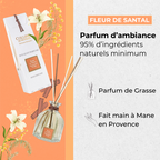Bouquet Parfumé Fleur de Santal 100ml Éffluves Provençales