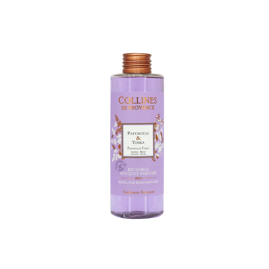 Recharge Bouquet – Patchouli et Tonka 200 ml Éffluves Provençales